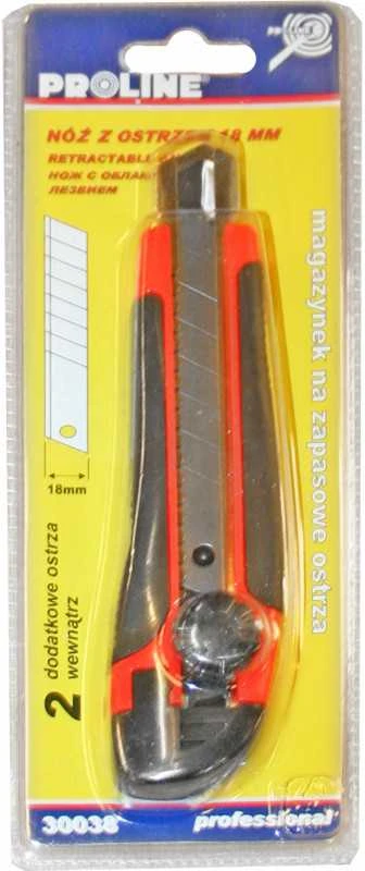 Peilis tapetams 18mm laužomas užsuk. Proline