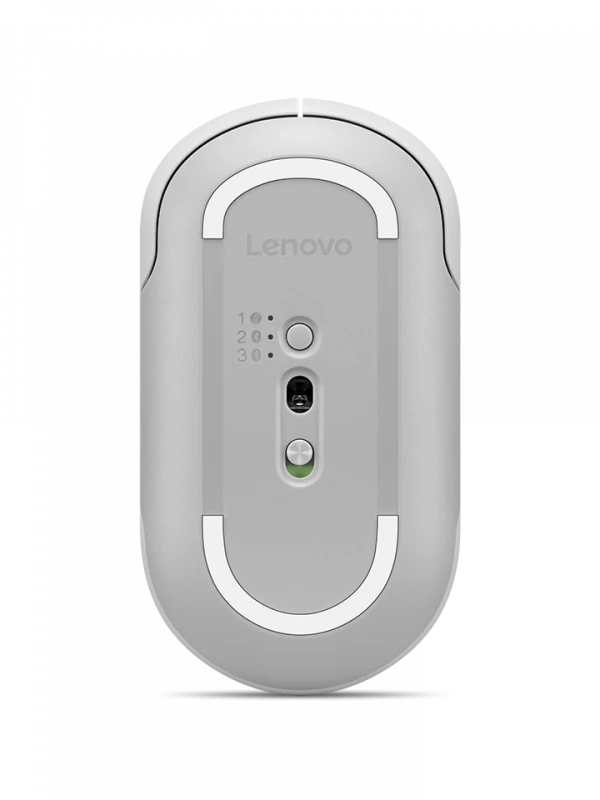 „Lenovo 700“ kelių įrenginių belaidis tylusis pelė | Belaidis | 2.4G, „Bluetooth 5.3“ | Kriauklių formos