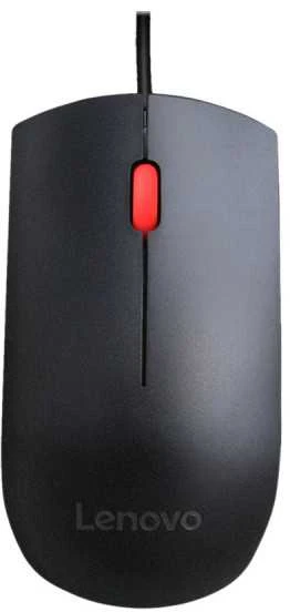 Pelė Lenovo Essential USB, juoda