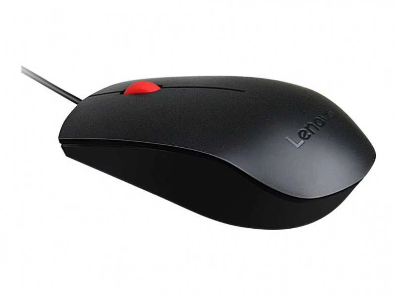 Pelė Lenovo Essential USB, juoda