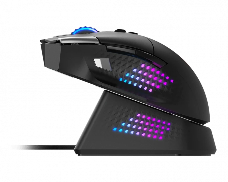 MSI VERSA PRO WIRELESS plus Pelė DOCK PRO | Wireless | 2.4 GHz, Bluetooth, USB 2.0
