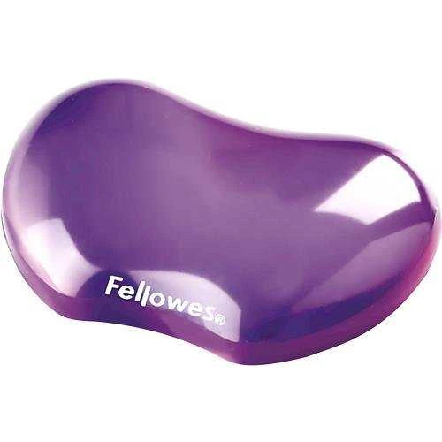 FELLOWES CRYSTAL PURPLE Pelės kilimėlis riešo atrama