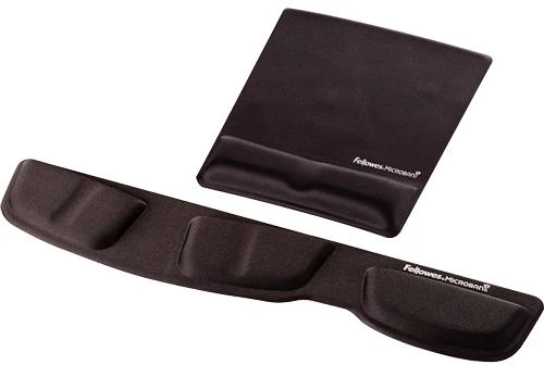 Kilimėlis pelei su riešo atrama FELLOWES PlushTouch™ (9252003), juoda sp.