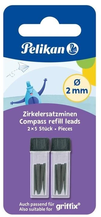 Pelikan Grafitas skriestuvui GRIFFIX 2vnt bls
