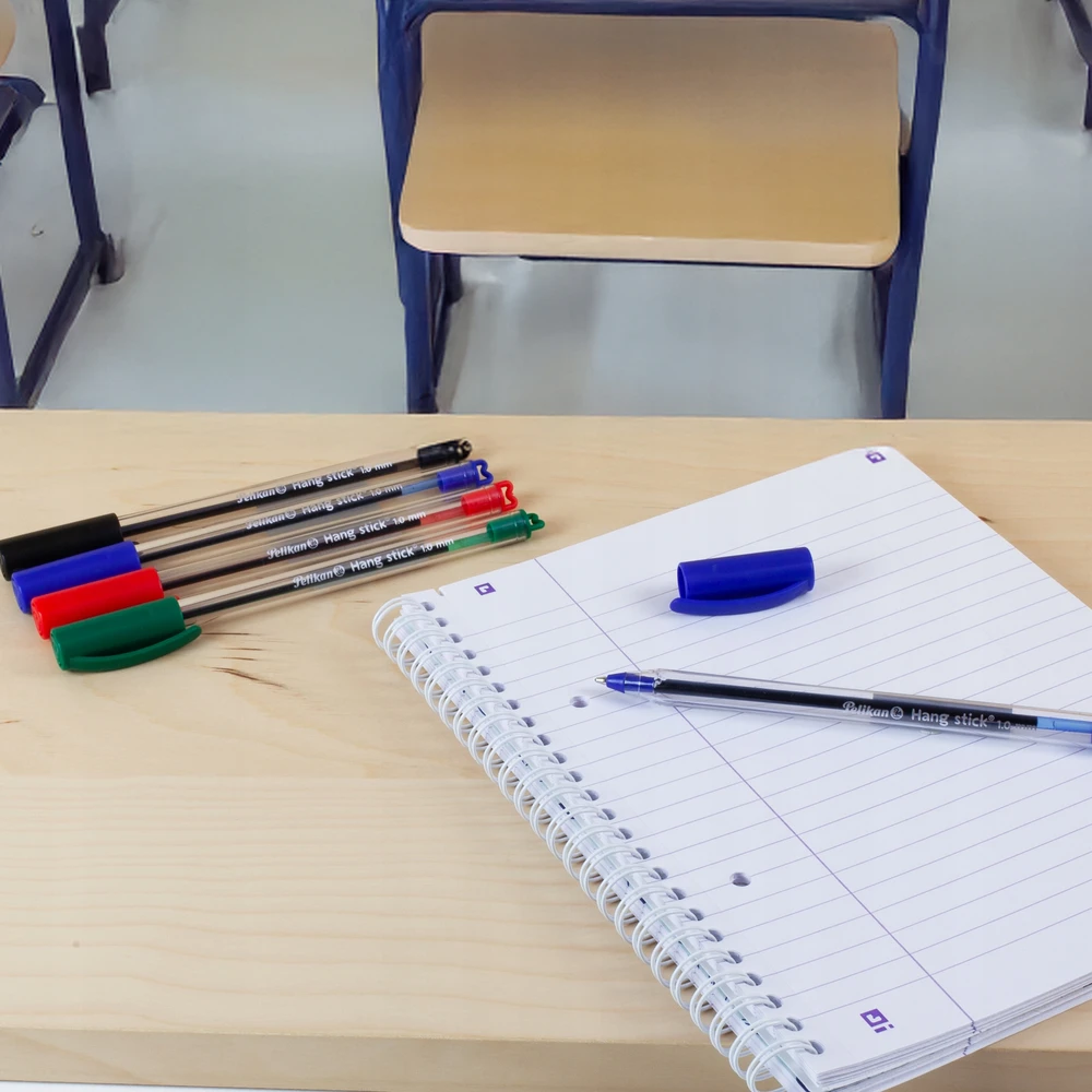 Pelikan Hang Stick mėlyni rašikliai, 50 vnt.