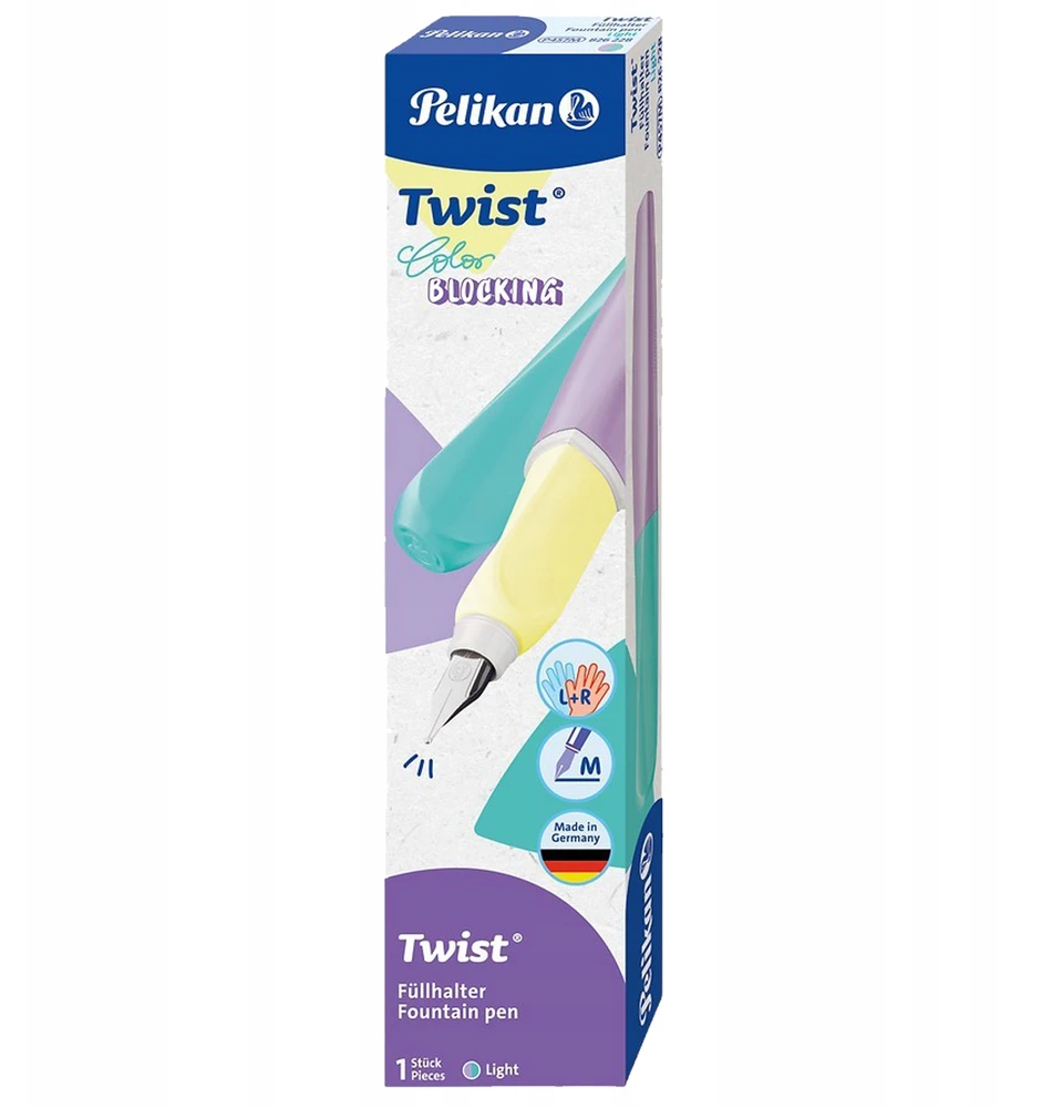 Pelikan Plunksnakotis TWIST P457M mix spalvų