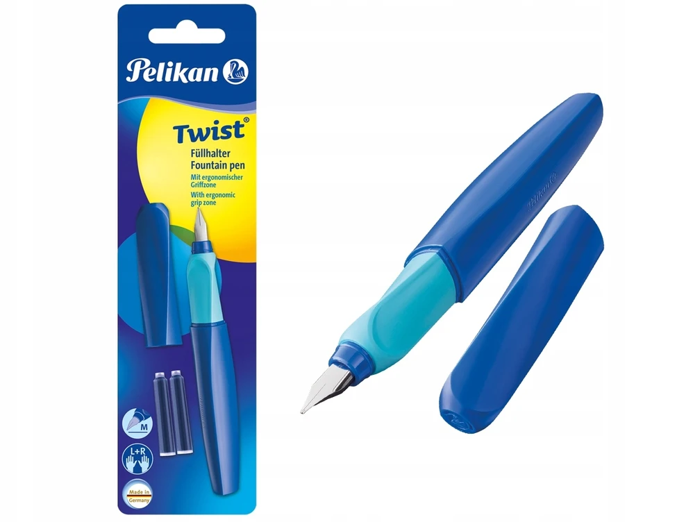 Pelikan Plunksnakotis Twist P457M, tamsiai mėlynas