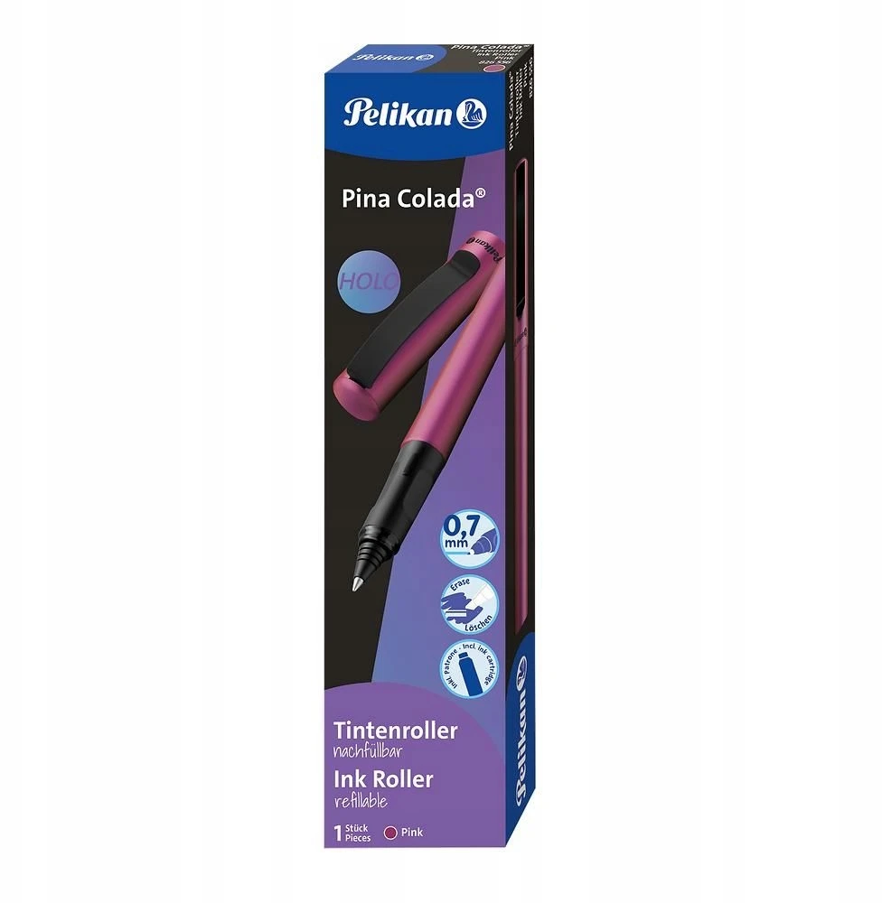 Pelikan Rašiklis PINA COLADA HOLO rausvas