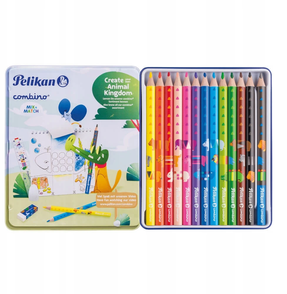 Pelikan Rinkinys Combino, 12+1 spalvų