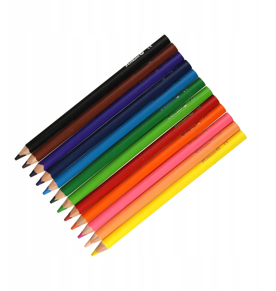 Pelikan Spalvoti pieštukai, 12 spalvų