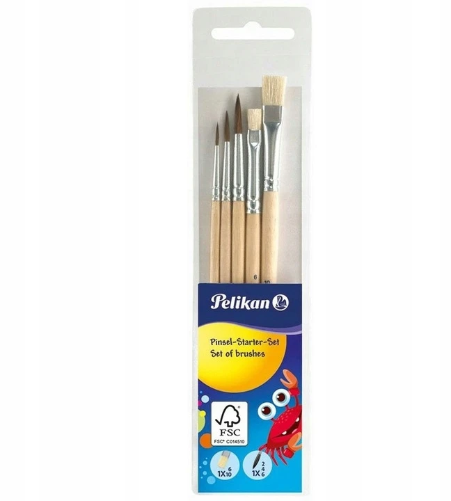 Pelikan Teptukų rinkinys, 5 vnt