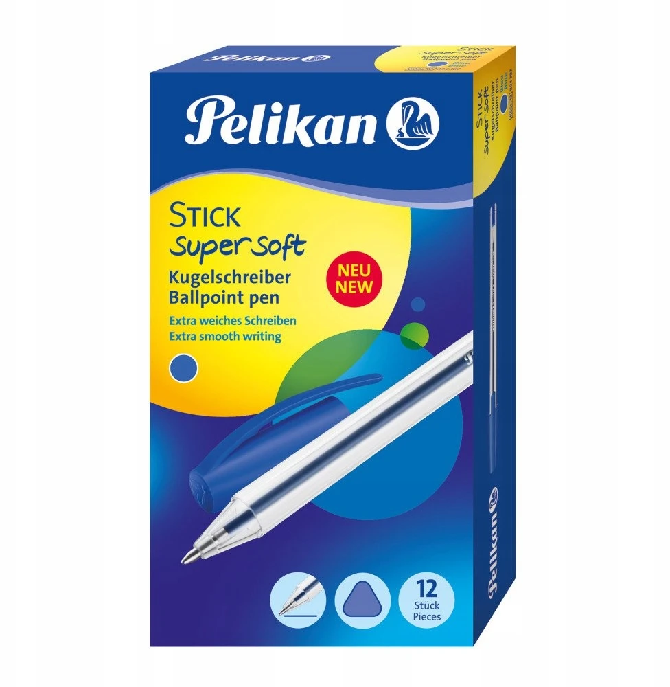 Pelikan Tušinukas STICK SUPER SOFT K86s mėlynas