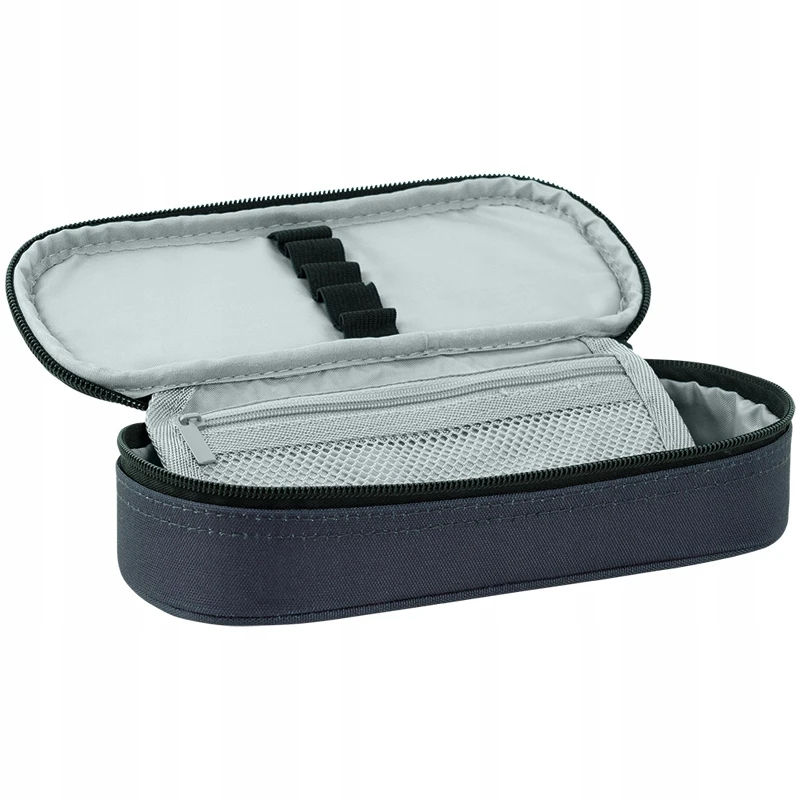 Kite Pieštukas case without supplies HW26-599. 21 cm x 8.5 cm. juodas
