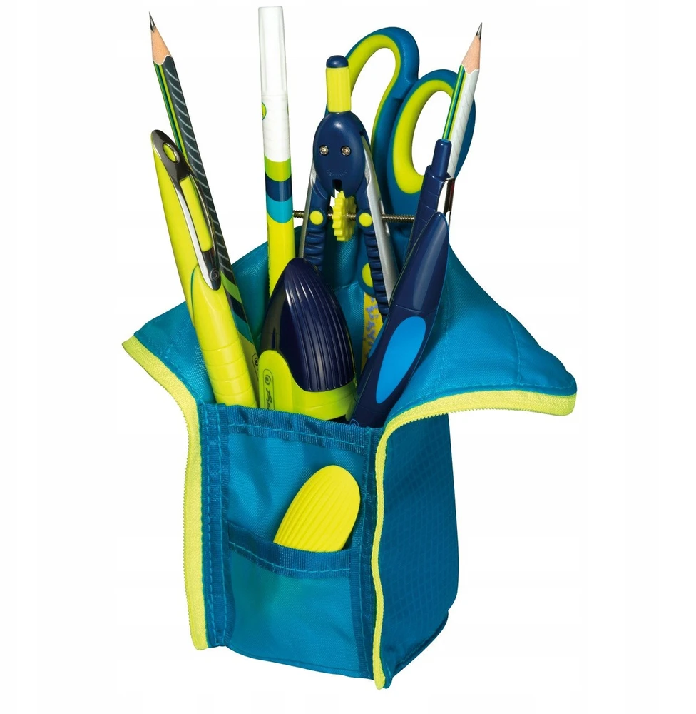 Penalas Herlitz my.Case mėlynas/lemon 11359908