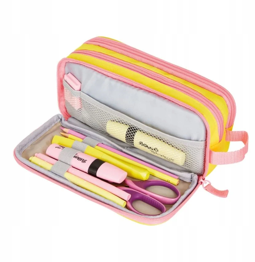 Penalas Herlitz Neon uni, geltonas