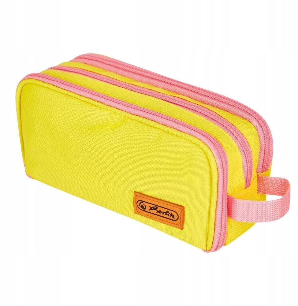 Penalas Herlitz Neon uni, geltonas