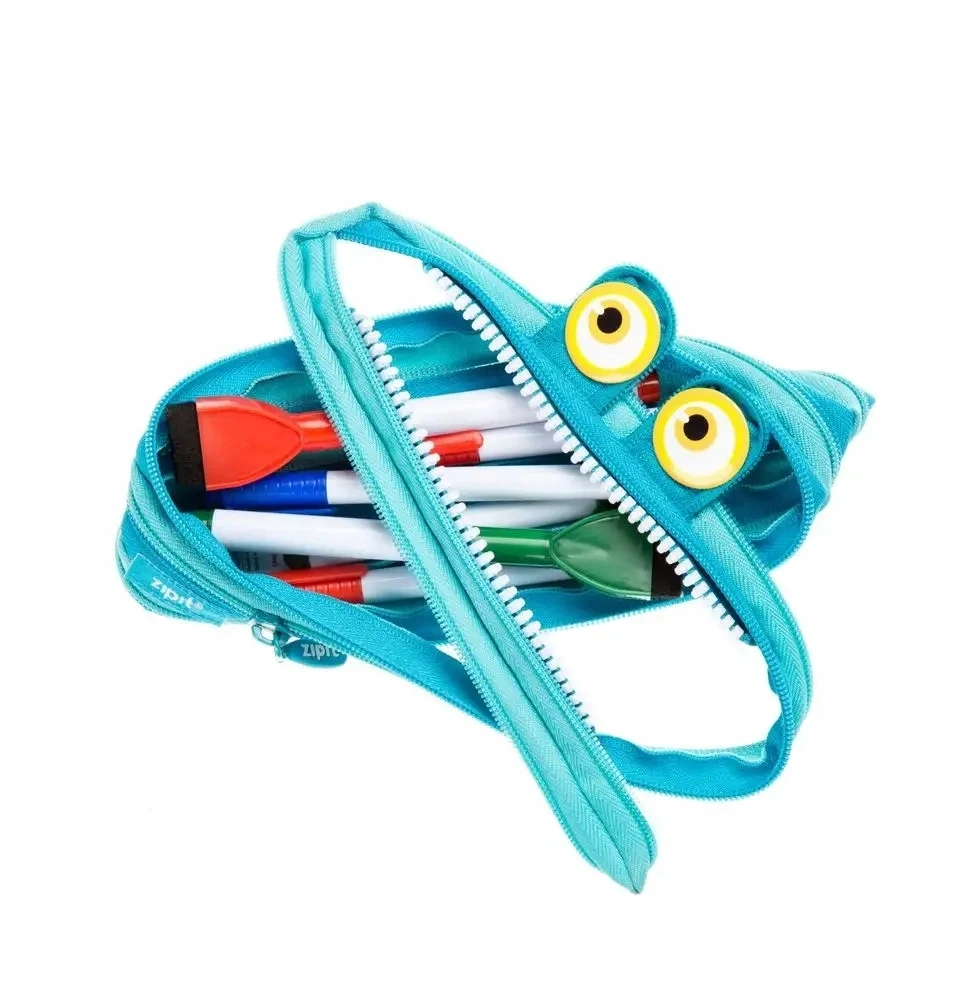 Penalas-pieštukinė ZIPIT Wildlings Pouch, ZTM-WD-CRE, Mėlyna