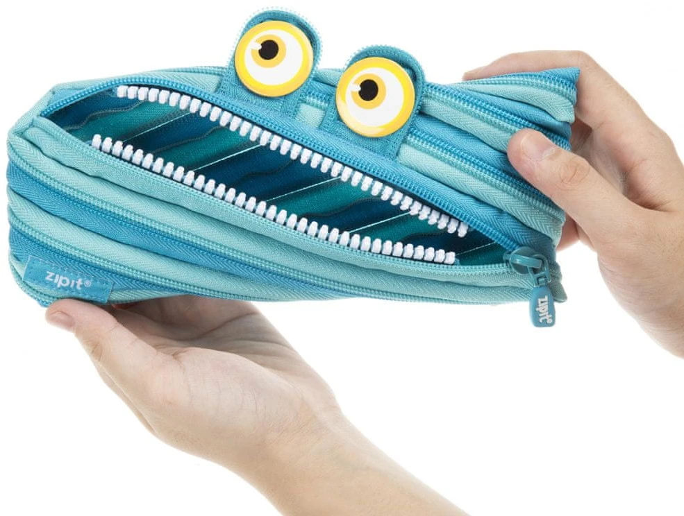 Penalas-pieštukinė ZIPIT Wildlings Pouch, ZTM-WD-CRE, Mėlyna