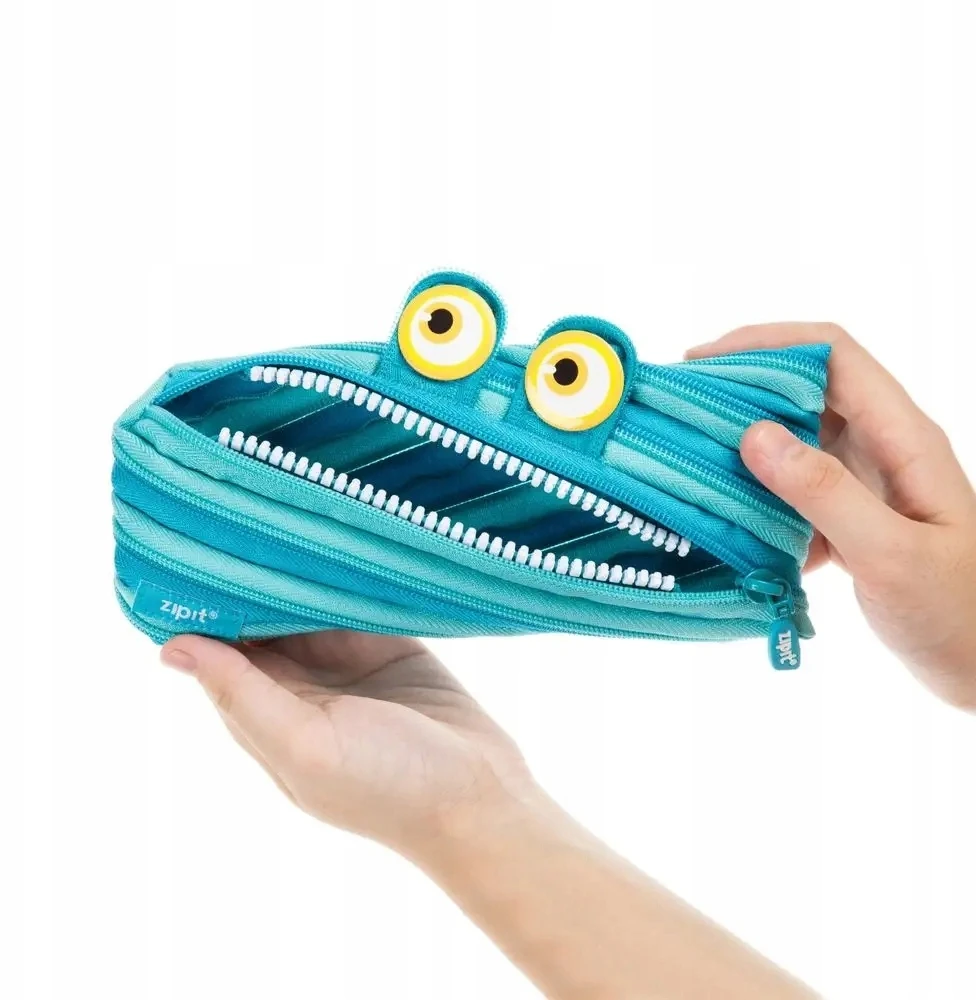 Penalas-pieštukinė ZIPIT Wildlings Pouch, ZTM-WD-CRE, Mėlyna