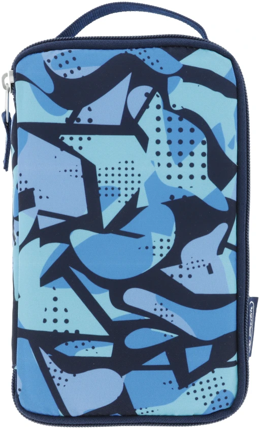 Penalas su dangčiu Herlitz CamoBlue