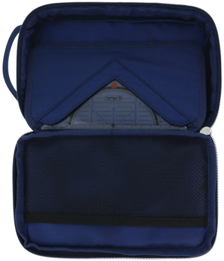 Penalas su dangčiu Herlitz CamoBlue