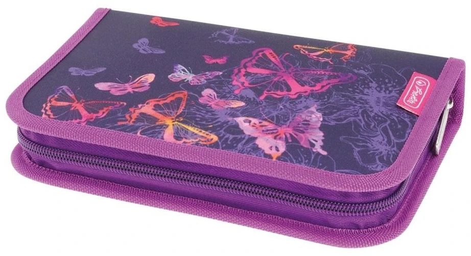 Penalas su kanceliarinėmis priemonėmis Herlitz Butterflies