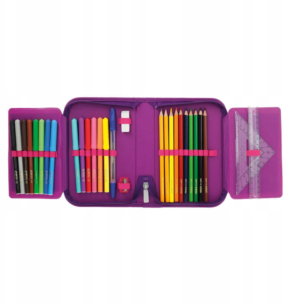 Penalas su kanceliarinėmis priemonėmis Herlitz Butterflies