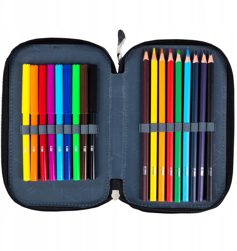 Penalas su priemonėmis St. Majewski Stright PC-04 rainbow unicorns