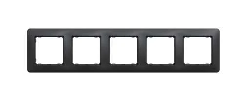 Schneider Electric Penkiavietis rėmelis SCHNEIDER Sedna Design, antracitas; SDD314805