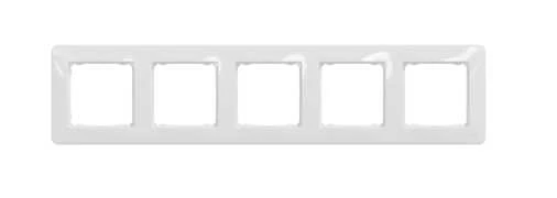 Schneider Electric Penkiavietis rėmelis SCHNEIDER Sedna Design, baltas; SDD311805