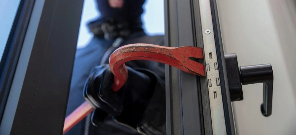 Penkid Balta lango spyna, apsauga nuo lango pakrypimo, durų spyna be raktų
