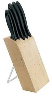 Fiskars "Essential" penkių peilių rinkinys su dėklu