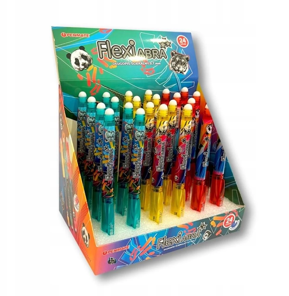 Penmate Flexi Abra Wild trintukas rašiklis, 24 vnt.