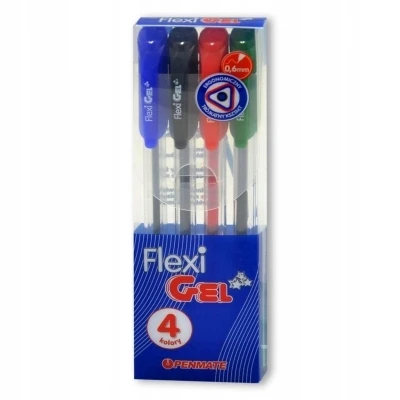 Penmate Flexi Gel rašiklis, 4 spalvos