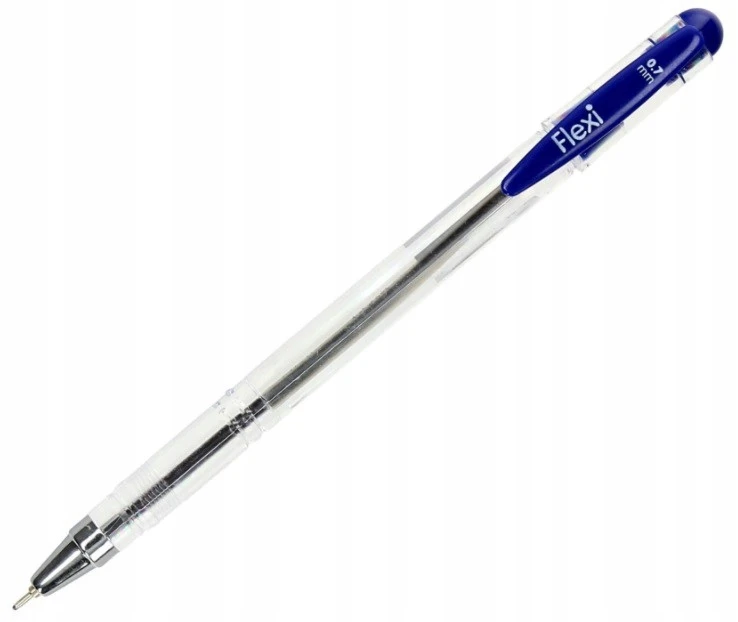 Penmate Rašiklis, Plonasis Flexi Pieštukas, Mėlynas, 10 Vnt.