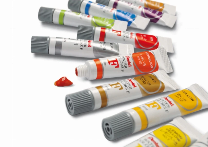 PENTEL akvareliniai dažai tūbelėse (12 col.) WFRS-12