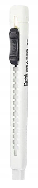 Pentel Clic Eraser Ze80 ištraukiama trintukas, rožinis dėklas