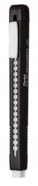 Pentel Clic Eraser Ze80 ištraukiama trintukas, rožinis dėklas