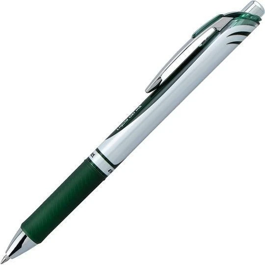 Pentel Energel Bl-77 gelinis rašiklis, 0.7mm, alyvuogių žalias