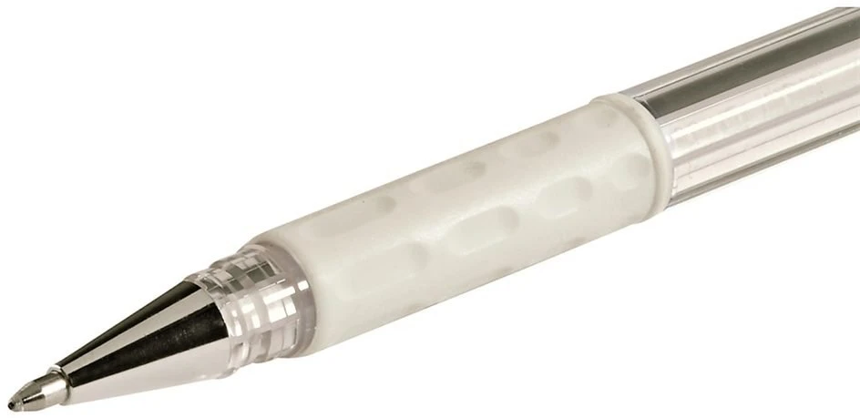 Pentel Hybrid K118 gelinis rašiklis, baltas