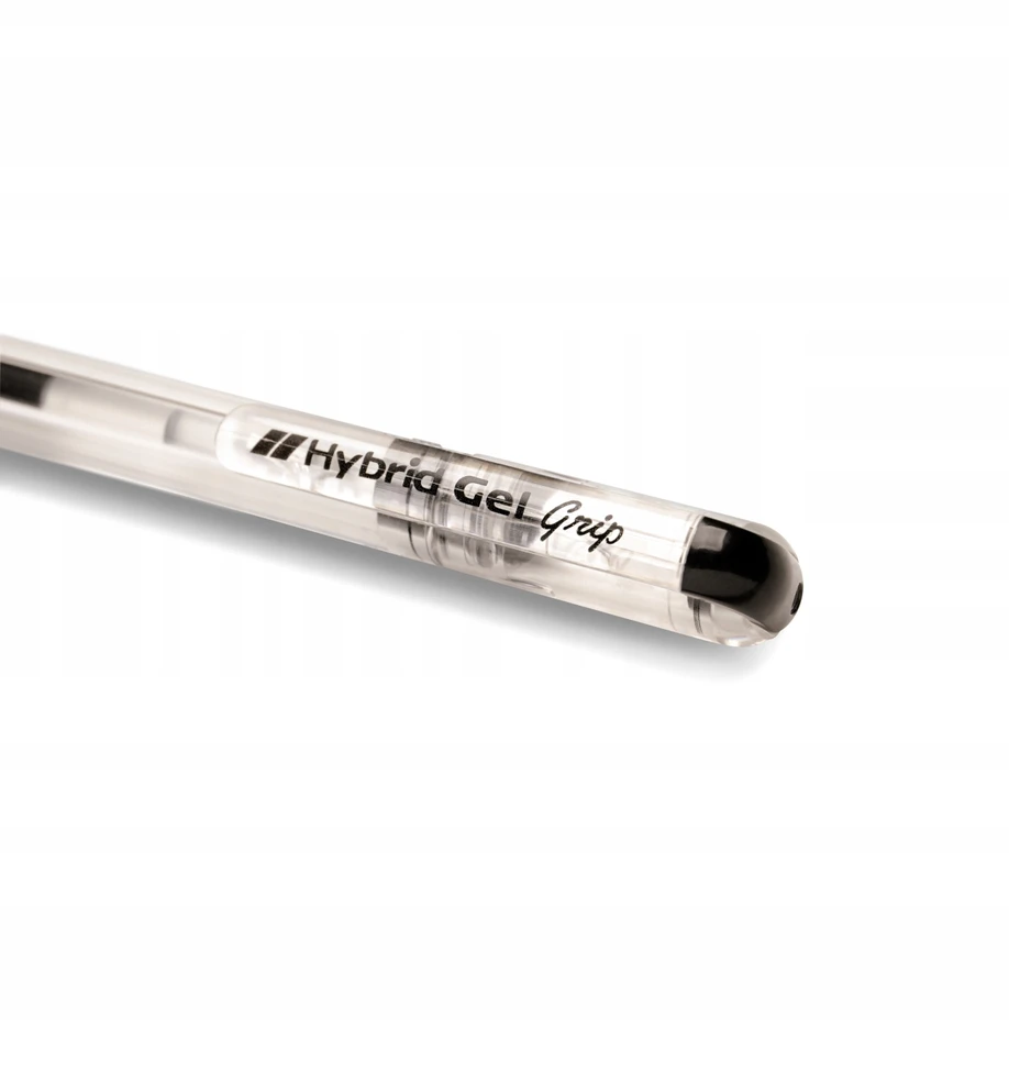 Gelinis rašiklis PENTEL HYBRID GEL GRIP K116, 0,7 mm, juoda
