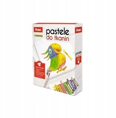 Pentel Pasteliniai Kreideliai Tekstilei - Sukurkite Unikalius Dizainus