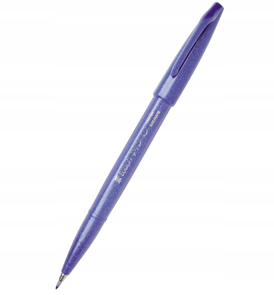 Pentel Sign Pen kaligrafijos teptukinis žymeklis, mėlynas