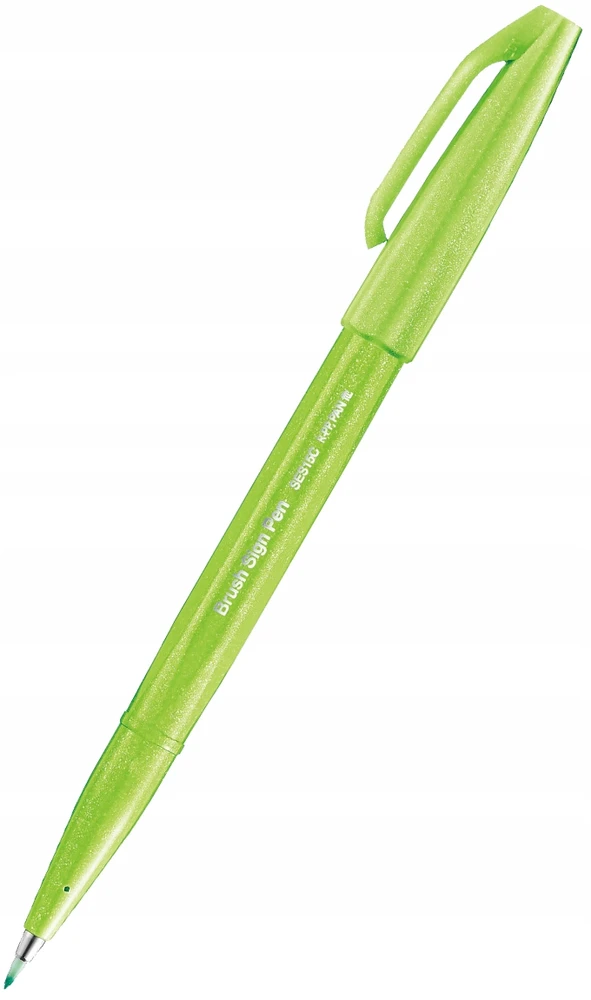 Pentel Sign Pen rašiklis kaligrafijai, seledyninis