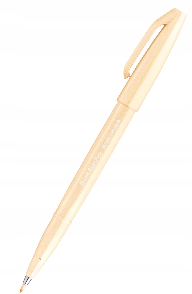 Pentel Sign Pen Ses15c, 6 spalvų, kaligrafijos rinkinys