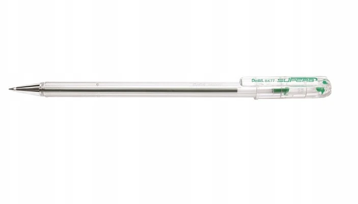 Pentel Superb rašiklis 0.7 mm, žalias
