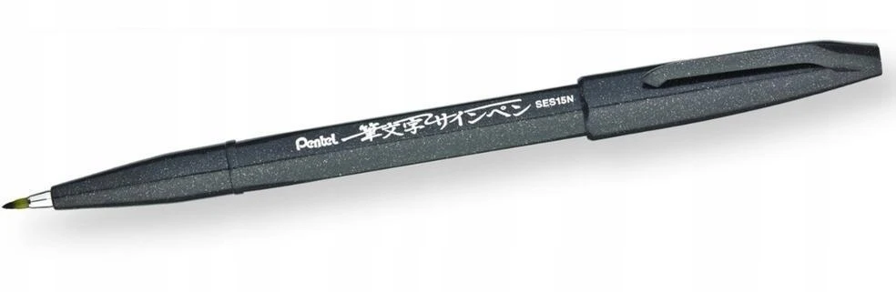 Pentel Touch Pen rinkinys, 6 spalvų, kaligrafijai