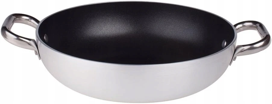 Pentole Agnelli FAMA10SEL24 aliuminio keptuvė 24 cm 2 rankenos plieno