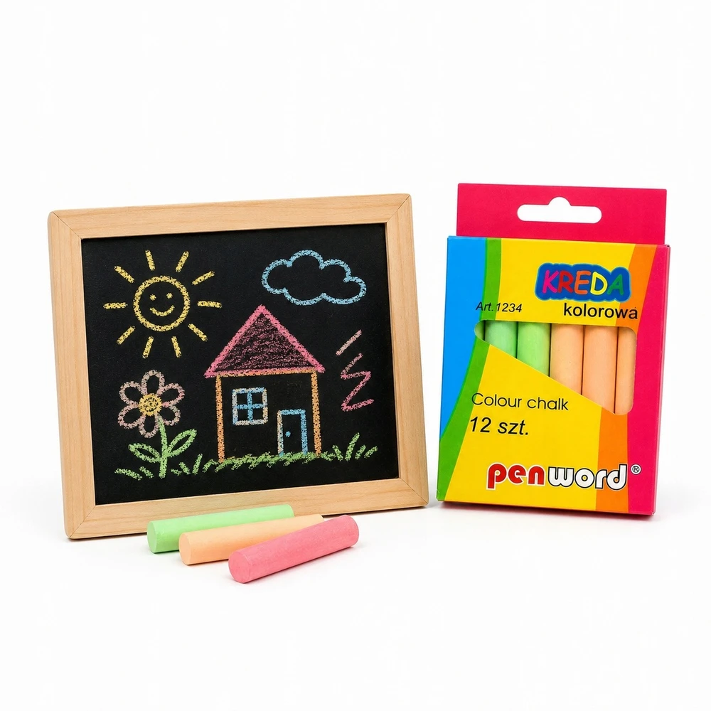 Penword Rašiklio lentos kreida, 12 vnt., spalvota