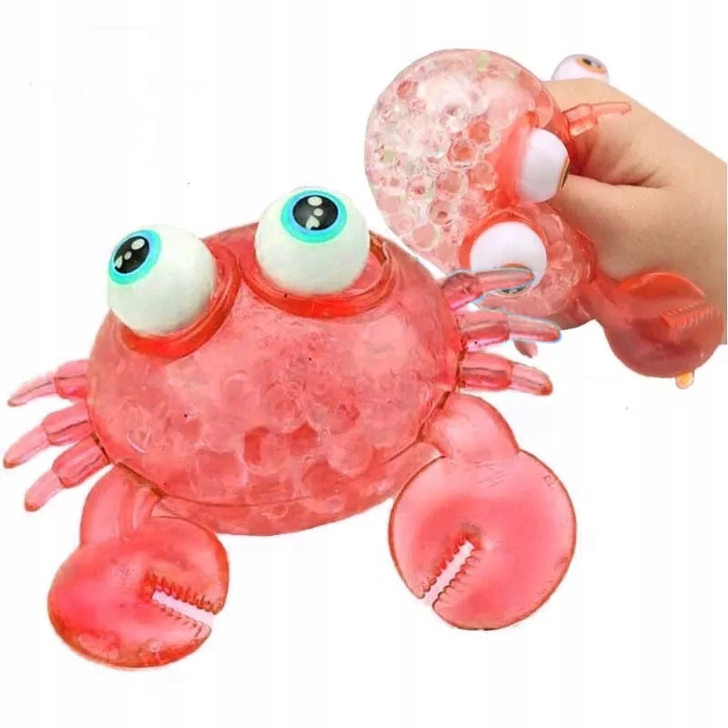 Perfect ANTESTRESAS GLOBUS GLOBUS ŽAISLAS SU KAMULIAIS KRABŲ RAK GEL STRESO ŽAIDIMAS